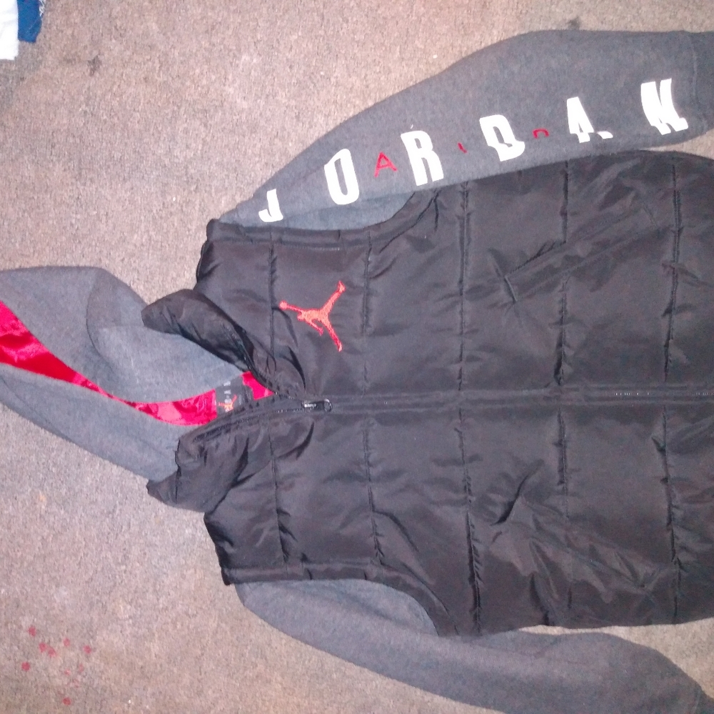 Brand new jordan sweater vest jacket